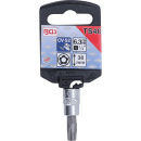 1/4" Stecknuss Bit- Einsatz TS-Profil mit Bohrung...