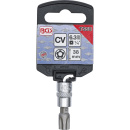 1/4" Stecknuss Bit- Einsatz TS-Profil mit Bohrung...