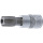 1/4" Stecknuss Bit- Einsatz TS-Profil mit Bohrung für Torx Plus TS50