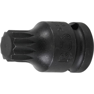 1/2" Kraft- Bit- Einsatz Innenvielzahn M16 Stecknuss Nuss
