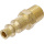 1/4" Druckluft- Stecknippel 6,3 mm Außengewinde USA / Frankreich