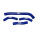 KSX Kühlerschlauch Satz blau passend für Honda CRF 250 R Bj. 2010-2013