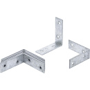 Stuhlwinkel Metallwinkel verzinkt 60 x 60 x 20 mm...