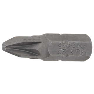 BGS Bit Kreuzschlitz PZ2 Länge 25 mm Antrieb 6,3mm (1/4")