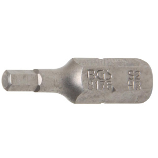 BGS Bit Innensechskant 3 mm Länge 25 mm Antrieb 6,3mm (1/4")