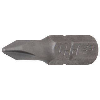 BGS Bit Kreuzschlitz PH1 Länge 25 mm Antrieb 6,3mm (1/4")