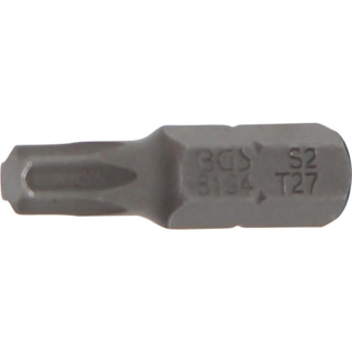 BGS Bit T-Profil ( für Torx ) T27 Länge 25 mm Antrieb 6,3mm (1/4")