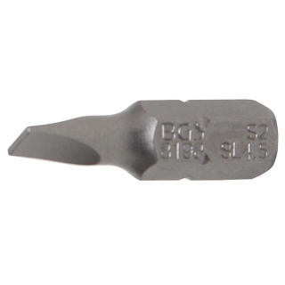 BGS Bit Schlitz 4,5 mm Länge 25 mm Antrieb 6,3mm (1/4")