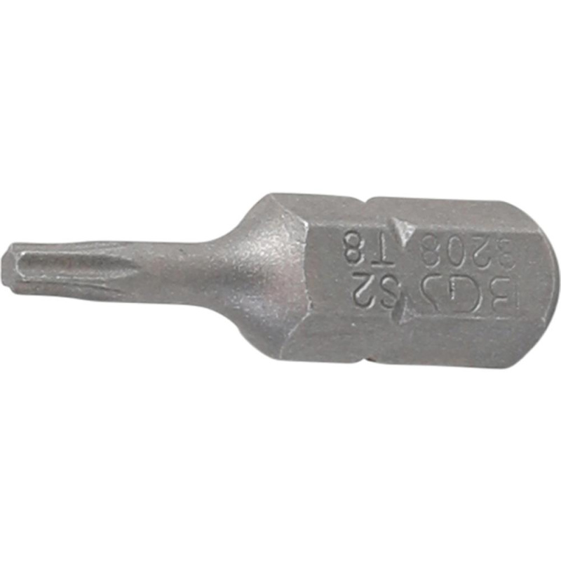Bitul T BGS Bit T-Profil ( für Torx ) T8 Länge 25 mm Antrieb 6,3mm (1/4