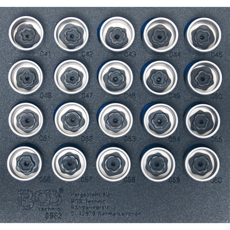 Brilliant Tools Felgenschloss-Sortiment für BMW, 22-tlg - BT691050 | BT691050KS