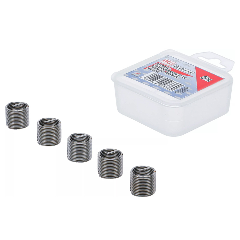 17 Pcs Gewindeeinsätze M12x1.5 Female Thread Reparieren Zubehör Sortiment-K CU 17 Pcs Gewindeeinsätze M12x1.5 Female Thread Reparieren Zubehör Sortiment-K CU