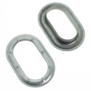 Ovalöse verzinkt 42 X 22 mm für Anhänger...