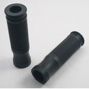 Griffgummi Black, schwarz, offen, 7/8-22 mm, Länge: 120 mm