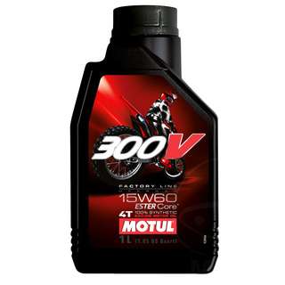 Motoröl Motul 15W60 300V Factory Line Offroad Racing 4T synthetisch 1 Liter