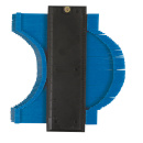 Kunststoff - Formlehre Konturenlehre 125mm