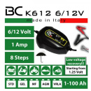 Batterieladegerät BC K612 für 6+12 V Ladestrom...