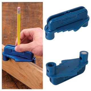 Rockler Mittenversatz Markiervorrichtung Werkzeug Center Offset Marking Tool