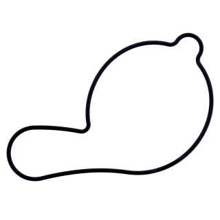 Dichtung Deckel Wasserpumpe passend für Yamaha YZ 450 F  Bj. 2003-2013