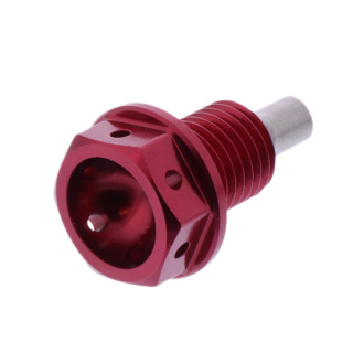 Ölablassschraube Alu rot passend für Honda CB 600 FA Hornet  Bj. 2007-2015