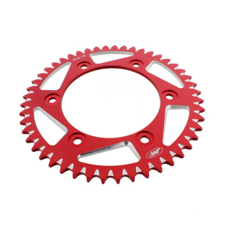 Alu- Kettenrad 48Z rot passend für Honda CBR 600 FS Sport  Bj. 2001-2002