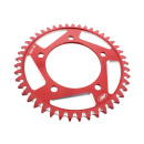 Alu- Kettenrad 45Z rot passend für Honda CBR 900 RR...