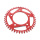 Alu- Kettenrad 45Z rot passend für Honda VT 750 Shadow  Bj. 1997-2000