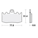 TRW Bremsbeläge passend für BMW R 1100 S  Bj....