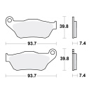 TRW Bremsbeläge passend vorn für Yamaha YP 125...