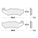 TRW Bremsbeläge passend vorn für Honda XR 600 R...
