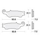 TRW EC Bremsbeläge passend vorn für Yamaha YZ...