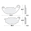 TRW TRQ Bremsbeläge passend vorn für Yamaha...