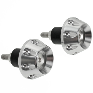 Alu- Lenkerenden Ø 35mm silber für Lenker-Innen Ø 13 und 17mm Lenkergewichte