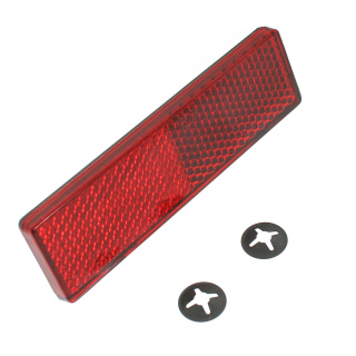 Reflektor Rückstrahler 90x25mm passend für Gilera Storm 50 Bj. 1994-2011