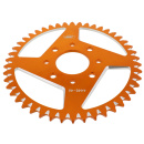 Alu- Kettenrad JMP 46Z orange passend für Honda XL...