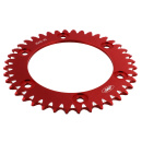 Alu- Kettenrad 40Z rot passend für Honda CBR 900 RR...