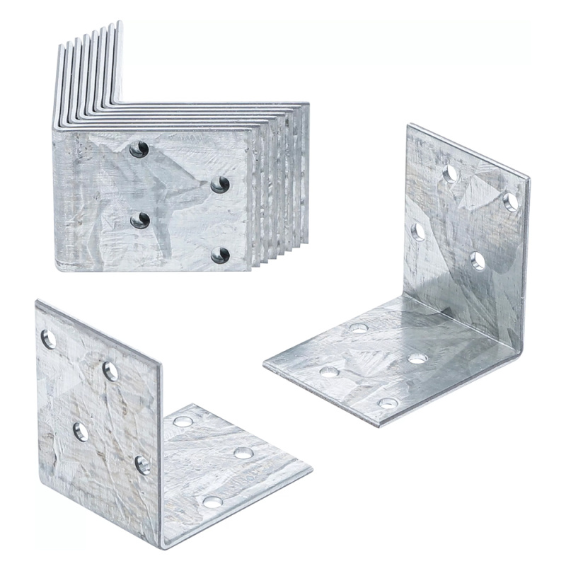 Produktbild von SS8 Stahl Flachwinkel 2,5 Mm – Metallwinkel Zum Reparieren Von Holzverbindungen