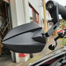 Alu Lenkerendenspiegel "STORM 10" verstellbarer Arm 30 mm Klemmung E-geprüft