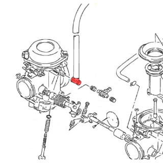 LETAOSK Vergaser-Vakuummembran 2 Stück – Kompatibel Mit Suzuki GS500, GSF1200, Schwarz, Gummi