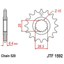 Ritzel 16Z - 520 Feinverz. Innen Ø 25/28 für...