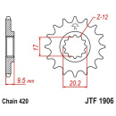 Ritzel 13Z - 420 Feinverz. Innen Ø 17 für KTM...