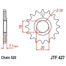 Ritzel 14Z - 520 Feinverz. Innen Ø 18/20 für...