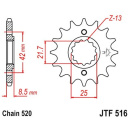 Ritzel 14Z - 520 Feinverz. Innen Ø 21,6/25...