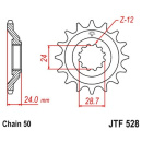 Ritzel 17Z - 530 Feinverz. Innen Ø 24/28,5...