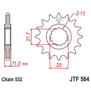 Ritzel 17Z - 532 Feinverz. Innen Ø 21,6/25...