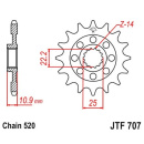 Ritzel 17Z - 520 Feinverz. Innen Ø 22,2/25...