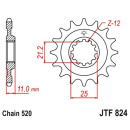 Ritzel 15Z - 520 Feinverz. I Ø 21/25 für...