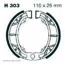EBC Bremsbacken -H 303 G geschlitzte Bremsbacken(Water...