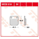 Scheibenbremsbeläge MCB510SI für Sachs Motorrad