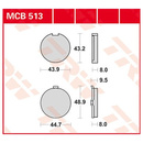 Scheibenbremsbeläge MCB513 für Suzuki Motorrad