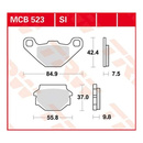 Scheibenbremsbeläge MCB523SI für Aprilia Motorrad